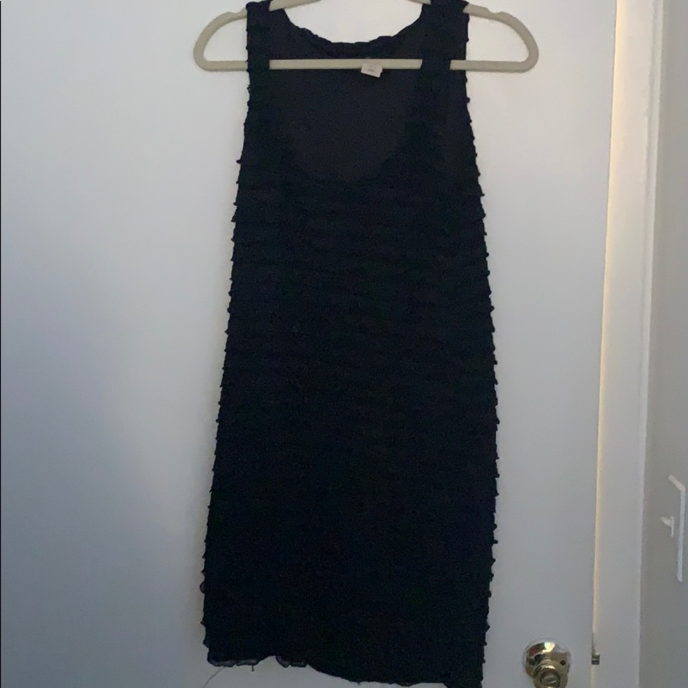 Black bodycon dress